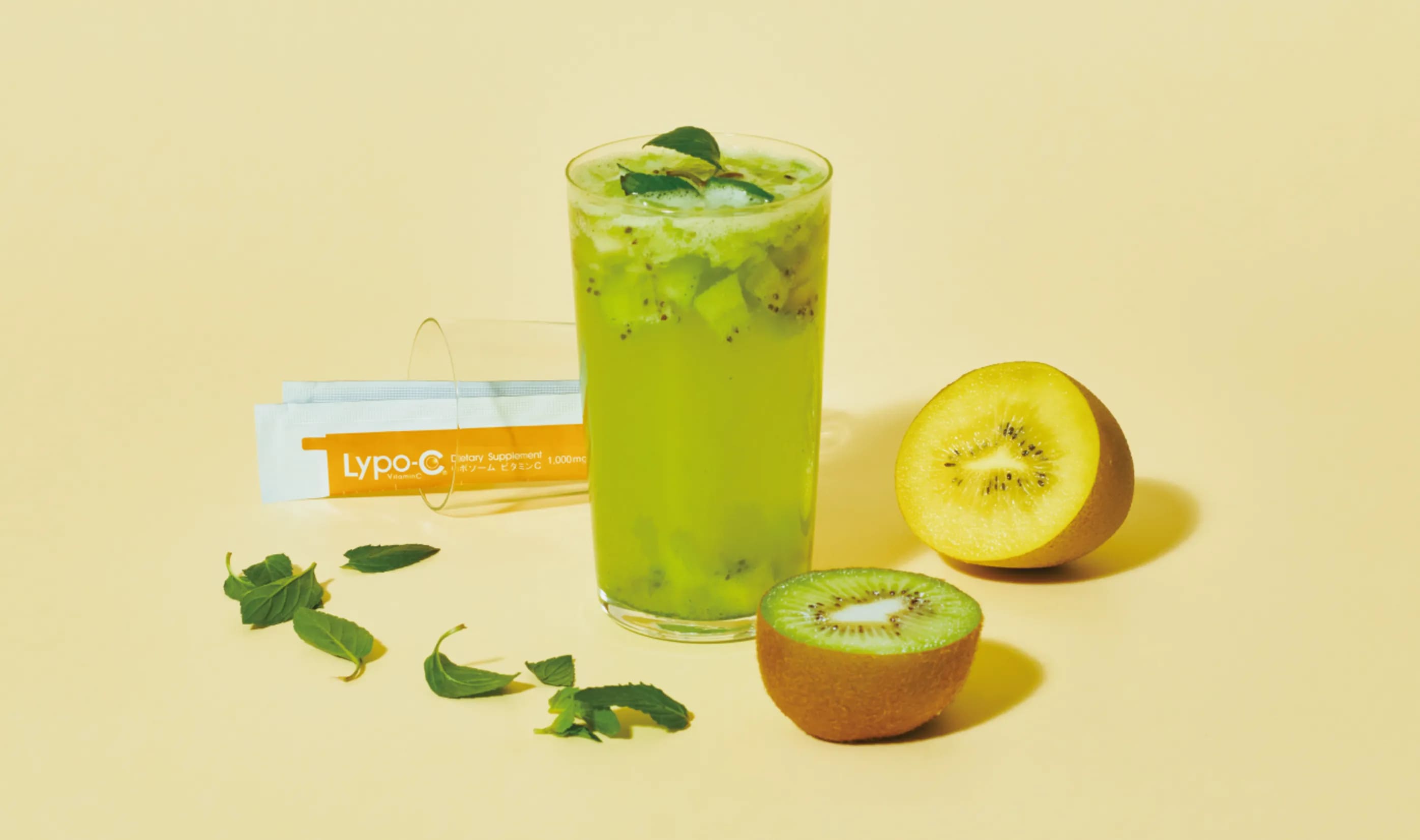 Vitamin C×緑茶キウイモヒート